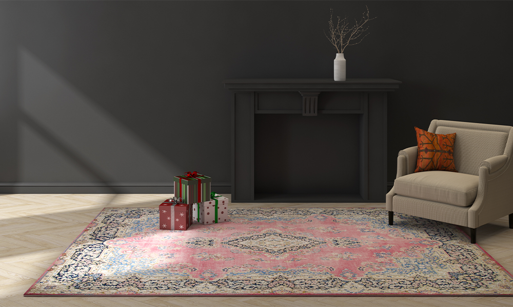 Get a large range of options or variety in customized rugs!