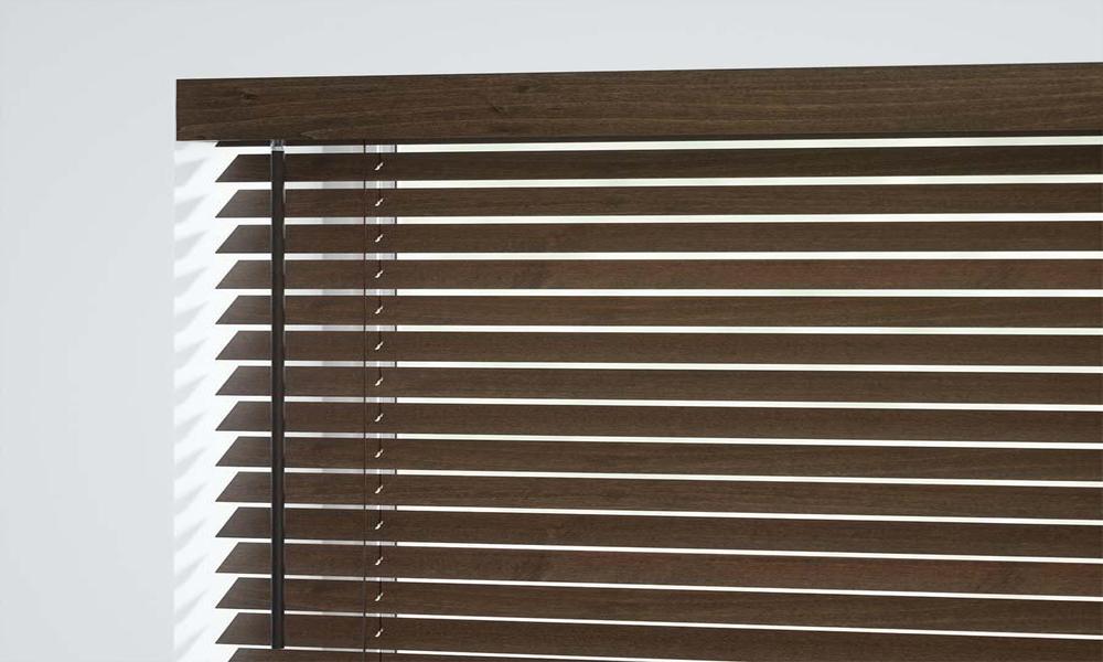 What are the creativities that can be done with wooden blinds?